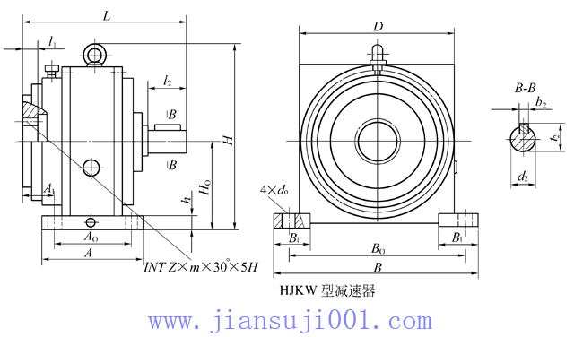 H型星輪減速機(jī)JB/T8712-1998